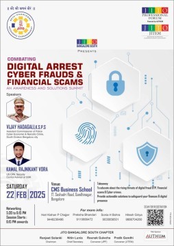 Combating Digital Arrest, Cyber Frauds & Financial Scams